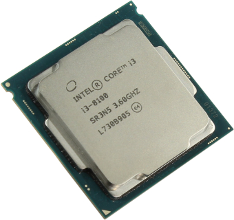 Процессор INTEL Core i3-8100 4x3.6GHz 1151v2 
