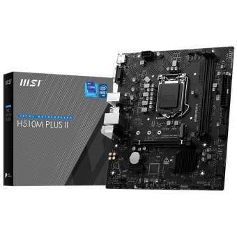 Плата LGA1200 MSI H510M PLUS II 2xDDR4 M.2 mATX 