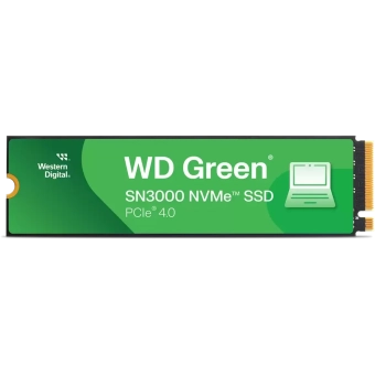 Накопитель SSD M.2 PCI-E 500Gb WD GreenSN3000 NVMe 