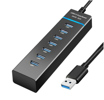 Разветвитель USB 3.0 на 7 портов, LED-индикатор 