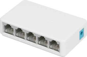Коммутатор  5 портов Mercusys S105C 10/100Mbps 