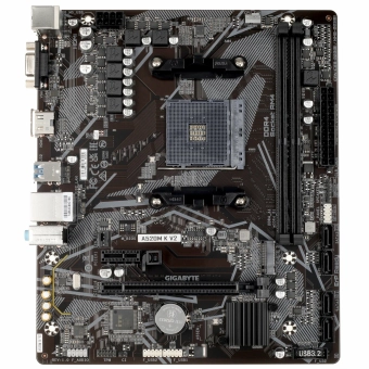 Плата AM4 Gigabyte A520M K V2 M.2 mATX 