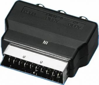 Переходник SCART -> 3 RСA 