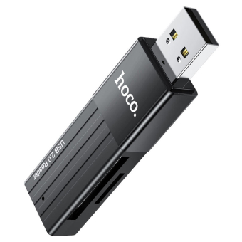 Картридер Hoco HB20 для SD / microSD 