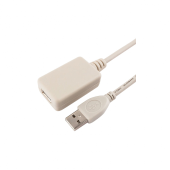 Кабель USB AM-AF 4,8м удлинитель АКТИВНЫЙ UAE016 
