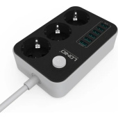 Сетевой удлинитель  4м Ldnio SE3631 3 роз+6xUSB 