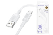 Кабель USB AM на Type-C 1м Borofone BX111 white 