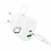 ЗУ сетевое USB Hoco CS55A + кабель Type-C 30W+18W 