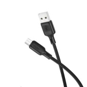 Кабель USB AM на microUSB 2м Borofone BX113 black 