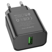 ЗУ сетевое USB Borofone BAS72A 18W QC3.0 black 