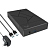 Внешний бокс SATA 3,5" на USB3.0 plastic black 