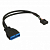 Переходник мат. платы USB2.0 (F) to USB3.0 (M) 