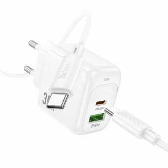 ЗУ сетевое USB Hoco CS55A + кабель Type-C 30W+18W 