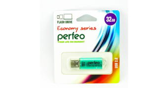 Флешка USB 32Gb Perfeo E01 green 