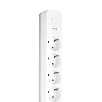 Сетевой фильтр 5м Perfeo 6 розеток white 10A 
