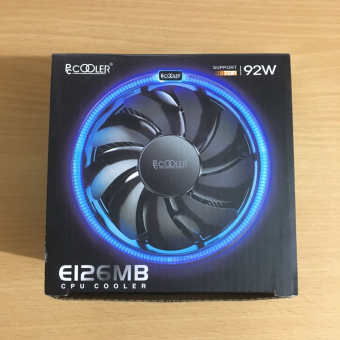 Кулер для Intel/AMD PCCooler E126MB LED Blue 92W 