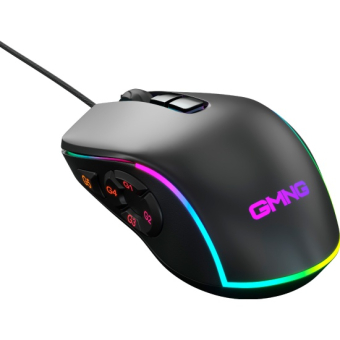 Мышь GMNG XM003 32000dpi 10but black USB 