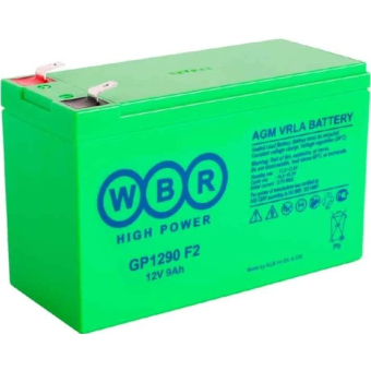 Аккумуляторная батарея 12V  9Ah WBR GP1290 