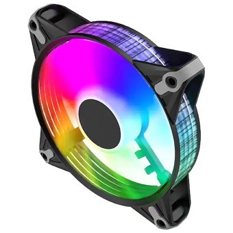 Вентилятор 120x120 Alseye FB120-B LED RGB 