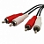 Кабель звуковой 2 RCA -> 2 RCA 1.5м 