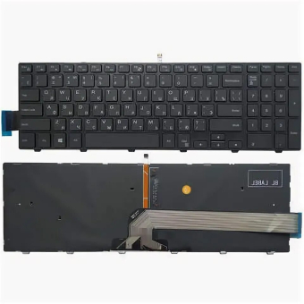 Клавиатура для ноутбука Dell 15-5000, 17-5000 черн 