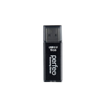Флешка USB 16Gb Perfeo E03 black 
