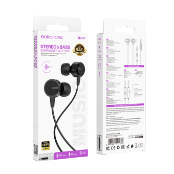Наушники с микрофоном Borofone BM94 black 