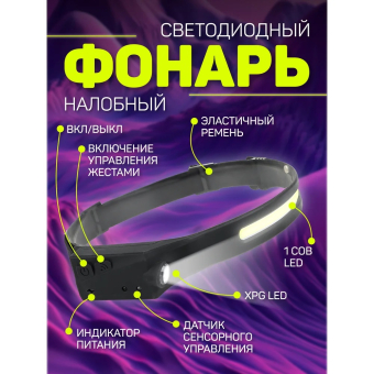 Фонарь Perfeo Fulu налобный светодиодный 
