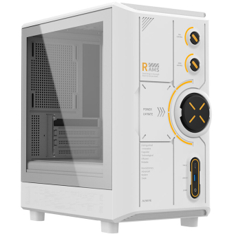 Корпус mATX Alseye RAMS 2.0 240-W white 