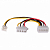 Разветвитель питания Molex на Molex + 3pin 