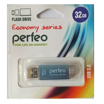 Флешка USB 32Gb Perfeo E01 blue 