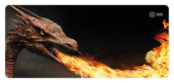Коврик для мыши Cactus Fire Dragon 900x400x3мм 